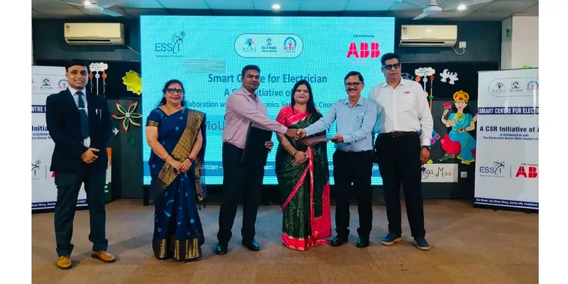 ABB India and ESSCI Launch Phase III of Smart Electrician Training Centre in Faridabad